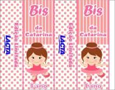 Rótulo em adesivo para chocolate BIS- Bailarin