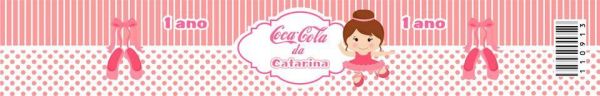 Rótulo adesivo para Refrigerante - Bailarina