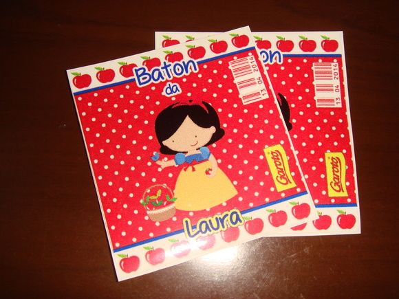 Rótulo para chocolate Baton