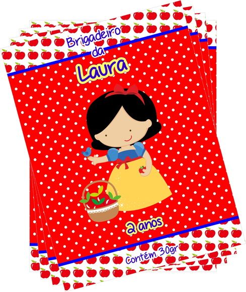 Rótulo para bisnaga de brigadeiro
